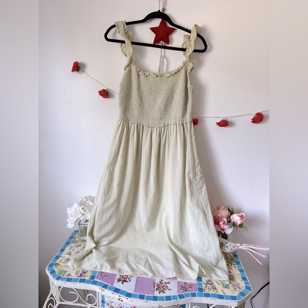 Aritzia Wilfred reminisce dress light green L - Picture 6 of 12